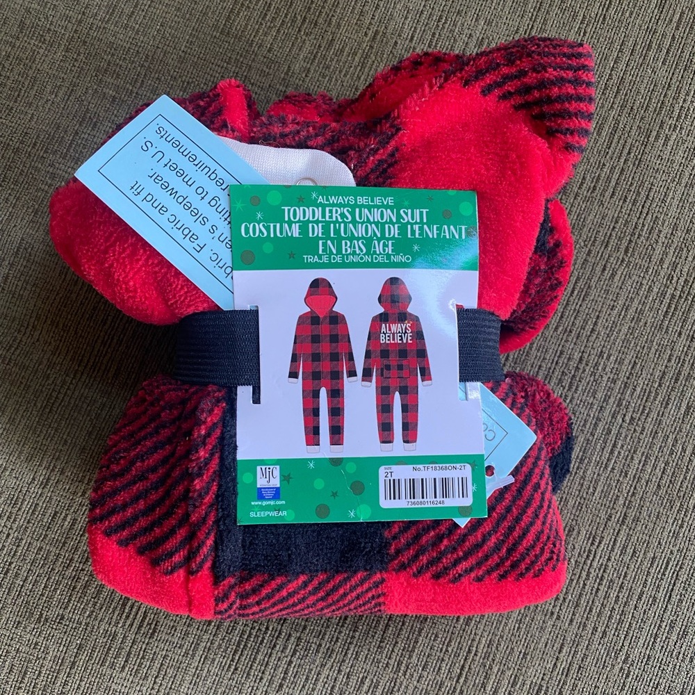 MJC Toddler Union Suit Christmas